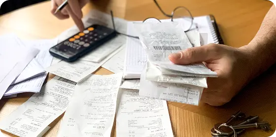 Tổng hợp chi phí, hóa đơn không rõ ràng